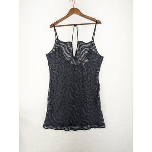 Gilligan O'Malley Women's Black‎ Nightgown XL